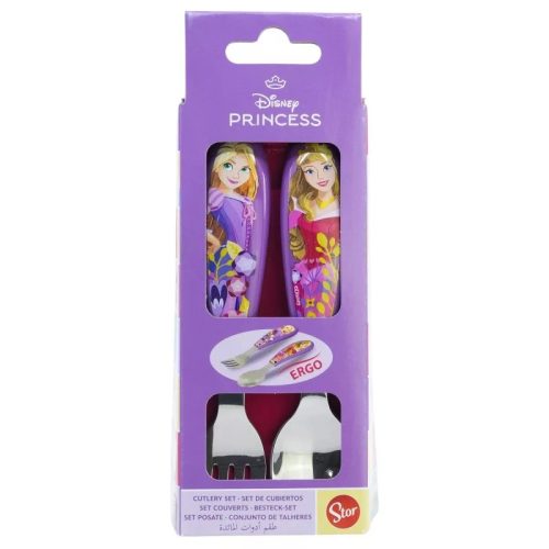 Disney Hercegnők Courageous Heart fém ergo evőeszköz készlet - 2 darabos 