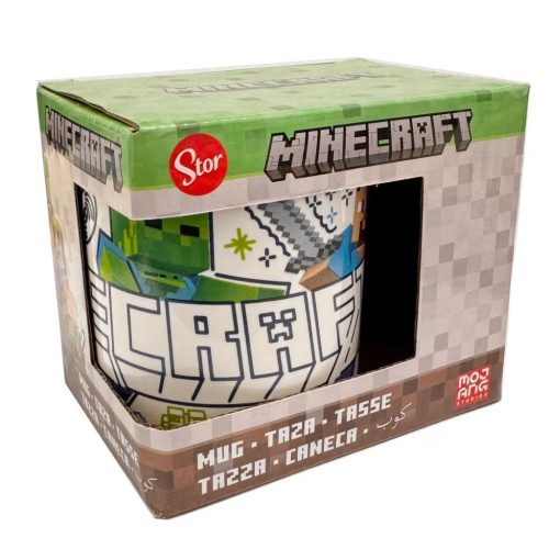 Minecraft Explore More porcelán bögre 235 ml