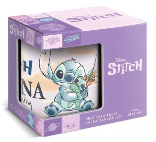 Disney Lilo és Stitch, A csillagkutya Family porcelán bögre 325 ml